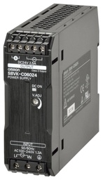 DIN Rail Panel Mount Power Supply, 24V dc Output Voltage, 2.5A Output Current